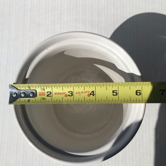 Set Of 2 Furio Home Ceramic “Crème Brûlée” Canisters - Picture 12 of 13